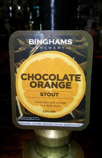 Chocolate Orange 5.0%, Binghams Brewery, England
