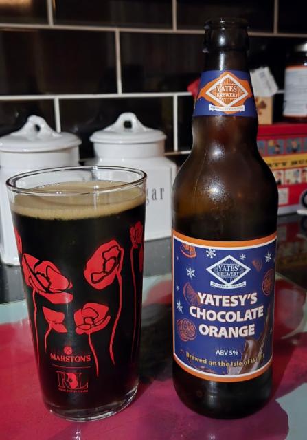 Chocolate Orange 5.0%, Yates' Brewery, England
