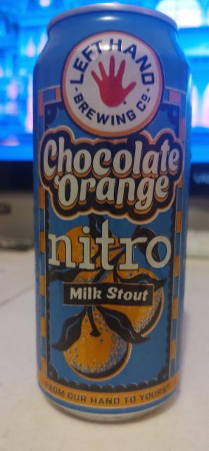 Chocolate Orange Nitro Milk Stout 6.0%, Left Hand Brewing, United States