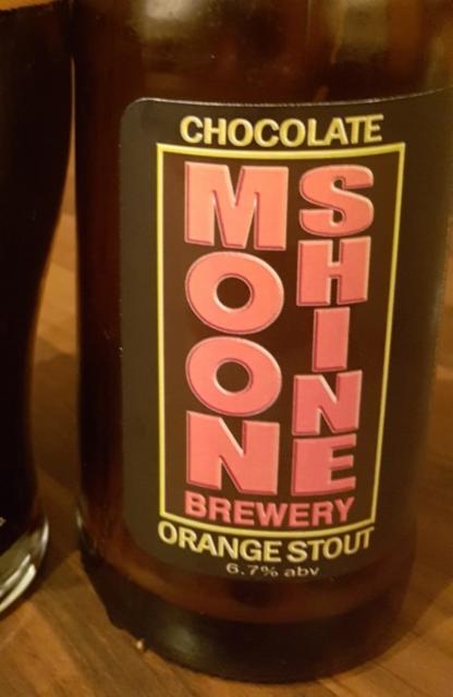 Chocolate Orange Stout 6.7%, Moonshine Brewery, England