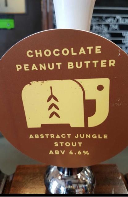 Chocolate Peanut Butter Stout 4.6%, Abstract Jungle Brewery, England