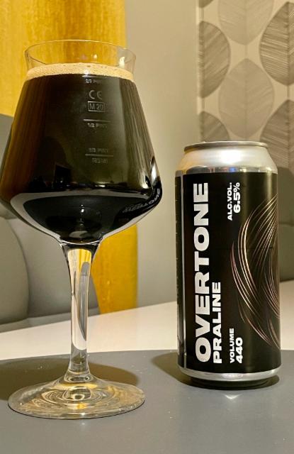 Chocolate Praline Stout 6.5%, Overtone Brewing Co., Scotland