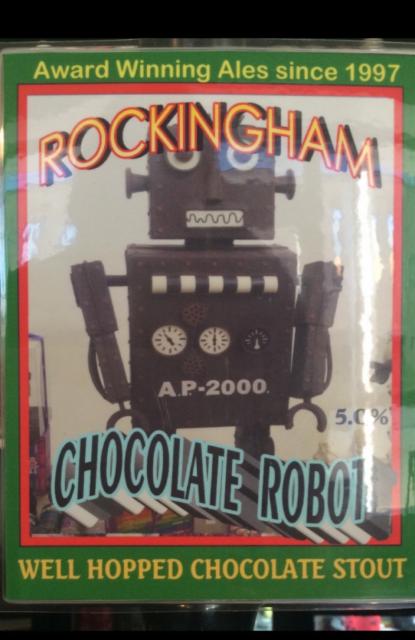 Chocolate Robot 5.0%, Rockingham Ales, England
