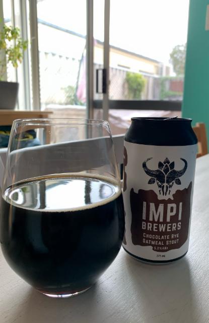 Chocolate Rye Oatmeal Stout, Impi Brewers