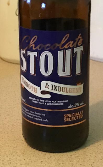 Chocolate Stout, Hall & Woodhouse