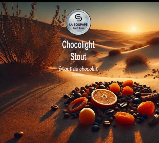 Chocolight Stout 5.8%, La Soupape, France