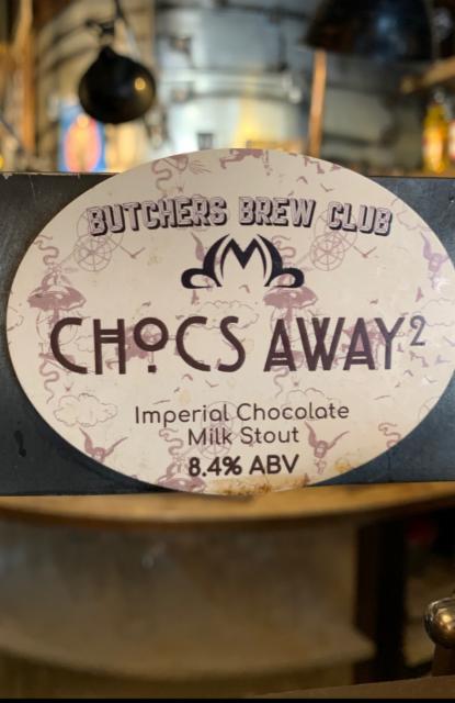 Chocs Away2 8.4%, Dancing Man Brewery, England