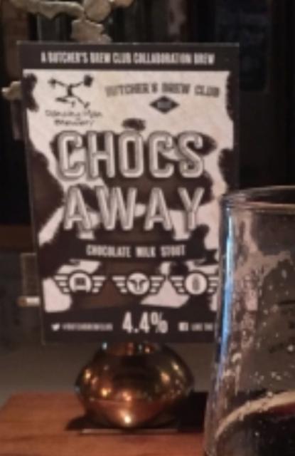 Chocs Away 4.4%, Dancing Man Brewery, England