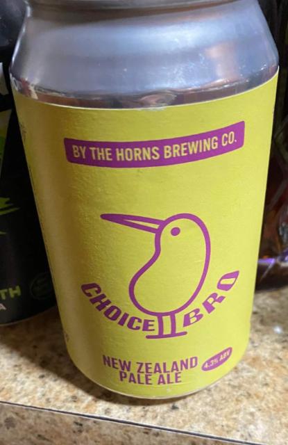 choice bro 4.3%, By The Horns Brewing Co., England