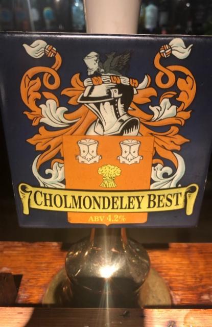 Cholmondley Best 4.2%, Weetwood Ales, England