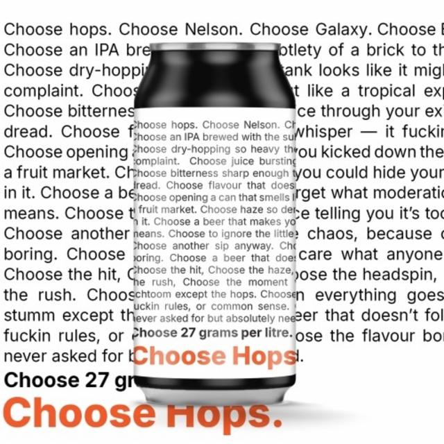 Choose Hops 7.3%, Gekko Beers - Gekko Brewing Company, France