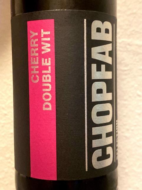 Chopfab Brewmaster Ed.36 Cherry Double Wit 6.5%, Doppelleu Brauwerkstatt, Switzerland