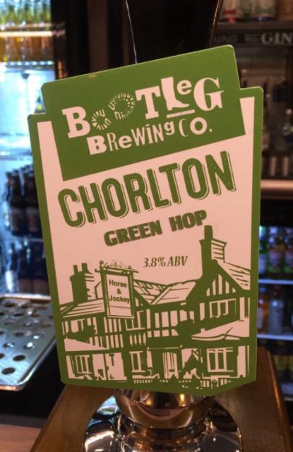 Chorlton Green Hop 3.8%, Bootleg Brewing, England