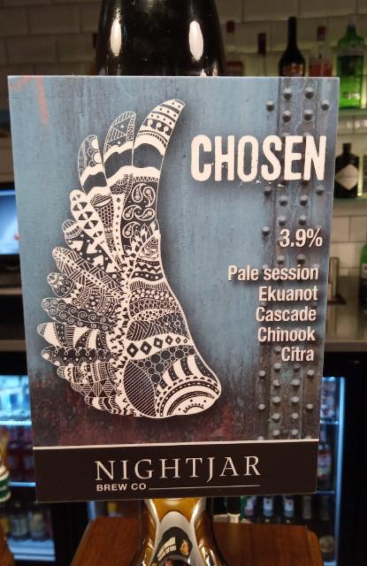 chosen 3.9%, Nightjar Brew, England