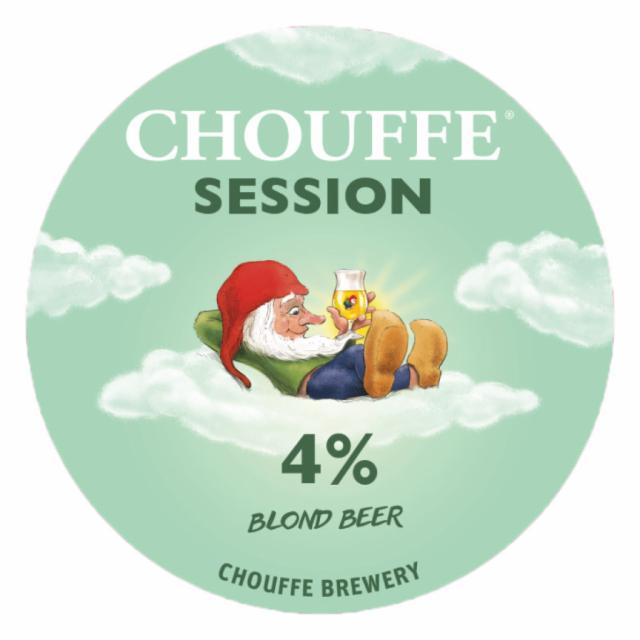 Chouffe Session 4.0%, Brasserie D'Achouffe (Duvel-Moortgat), Belgium
