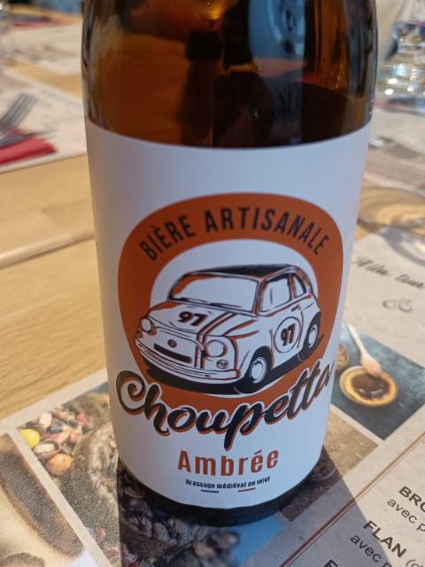 Choupetta Ambrée 5.2%, Brasserie De Senlis, France