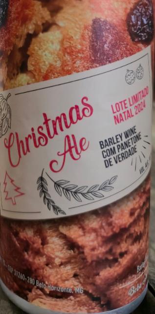 Christmas Ale - Natal 2024 10.3%, Salto de Fé, Brazil