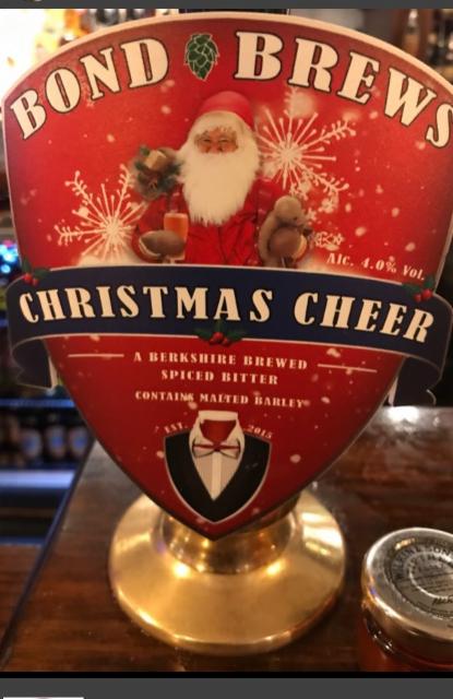 Christmas Cheer 4.0%, Bond Brews, England