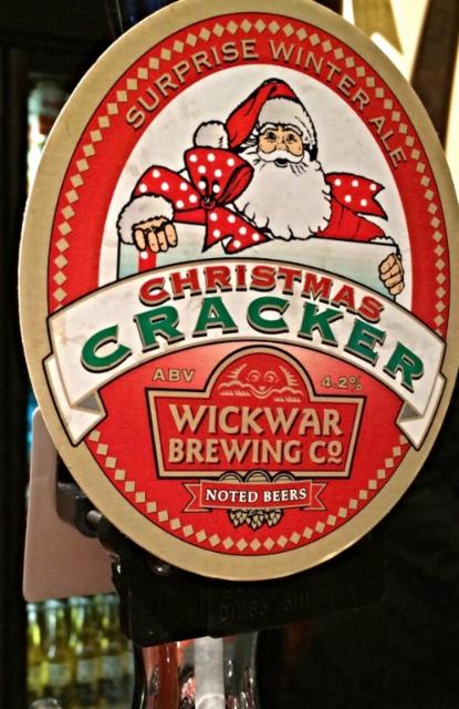 Christmas Cracker 4.2%, Wickwar Wessex Brewing, England