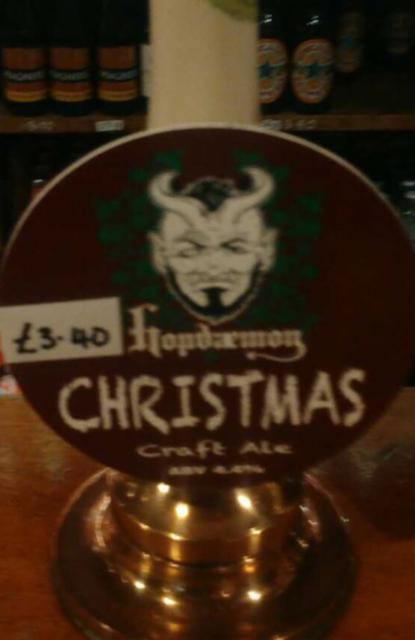 Christmas Craft Ale 4.0%, Hopdaemon Brewery Co, England