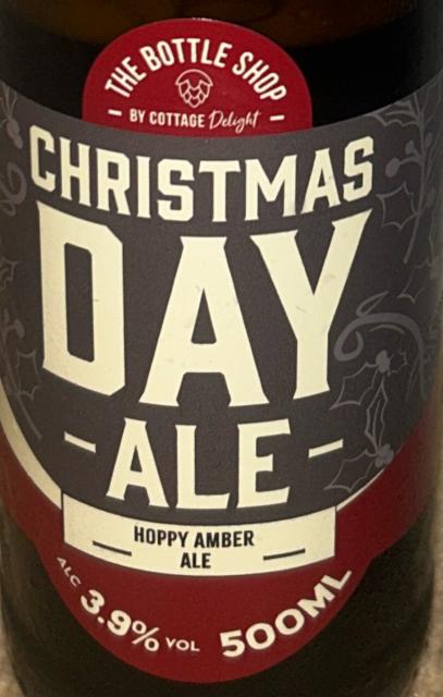 Christmas Day Ale - Hoppy Amber 3.9%, Cottage Delight, England
