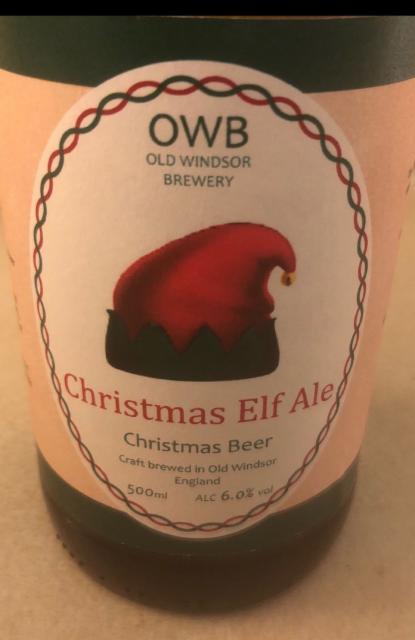 Christmas Elf Ale 6.0%, Old Windsor Brewery, England
