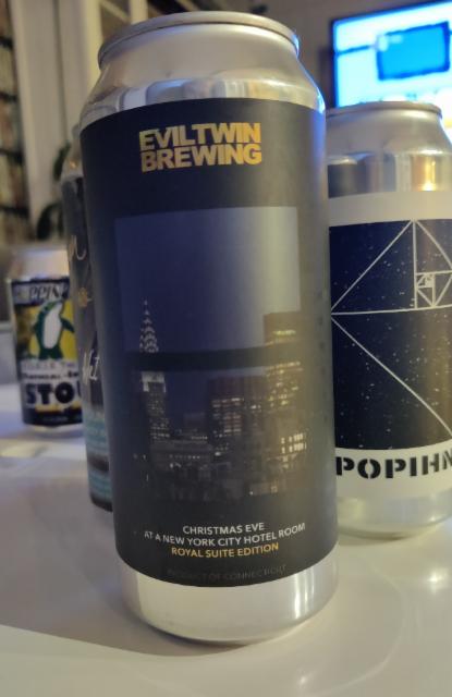 Christmas Eve at a New York City Hotel Room Royal Suite Edition 12.0%, Evil Twin Brewing, United States