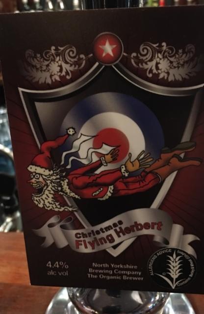 Christmas Flying Herbert 4.4%, North Yorkshire Brewing Company, England
