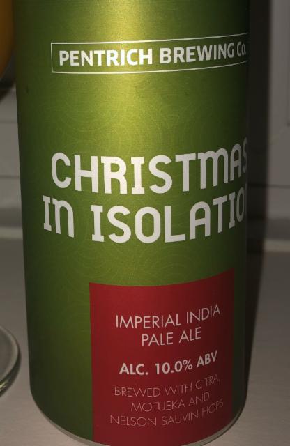 Christmas In isolation 10.0%, Pentrich Brewing, England