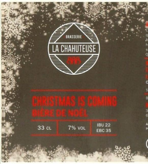 Christmas Is Coming 7.0%, Brasserie La Chahuteuse [Closed], France