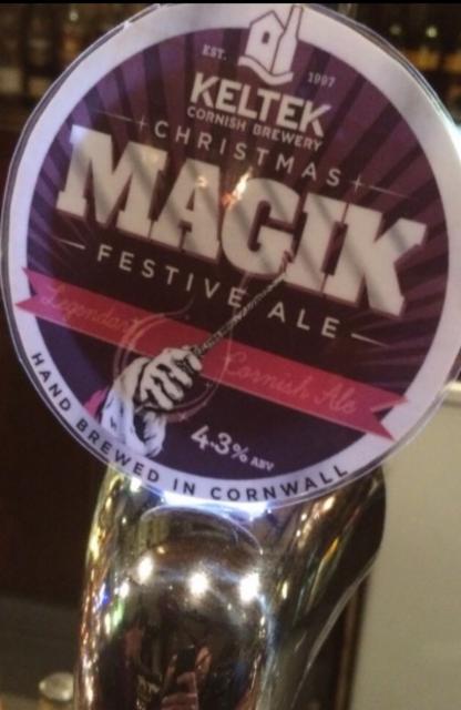 Christmas Magik 4.3%, Keltek Brewery, England