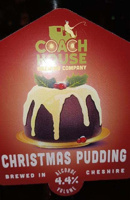 christmas pudding 4.4%, The Coach House Brewing Co, England