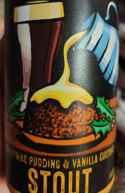 Christmas Pudding & Vanilla Custard Stout 5.2%, Swan Microbrewery, England