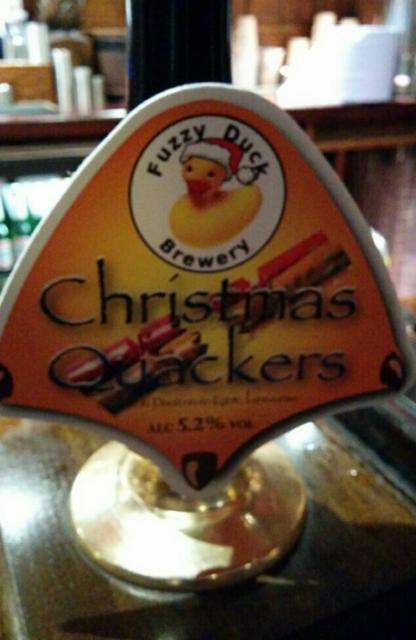 Christmas Quackers 5.2%, Fuzzy Duck Brewery, England