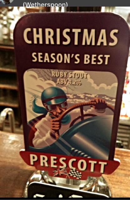 Christmas Season's Best 4.2%, Prescott Ales, England