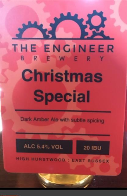 Christmas Special 5.4%, Engineer Brewery, England
