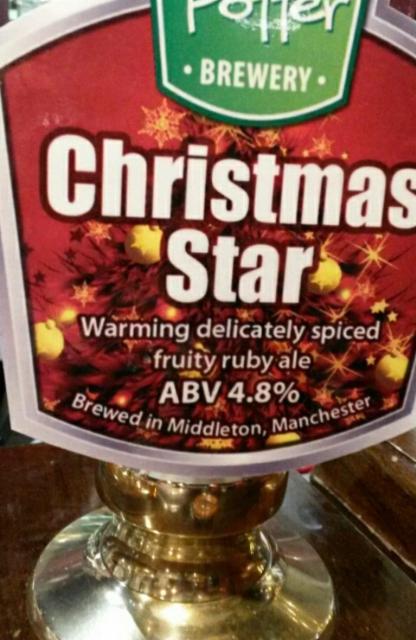 Christmas Star 4.8%, Wilson Potter Brewery, England