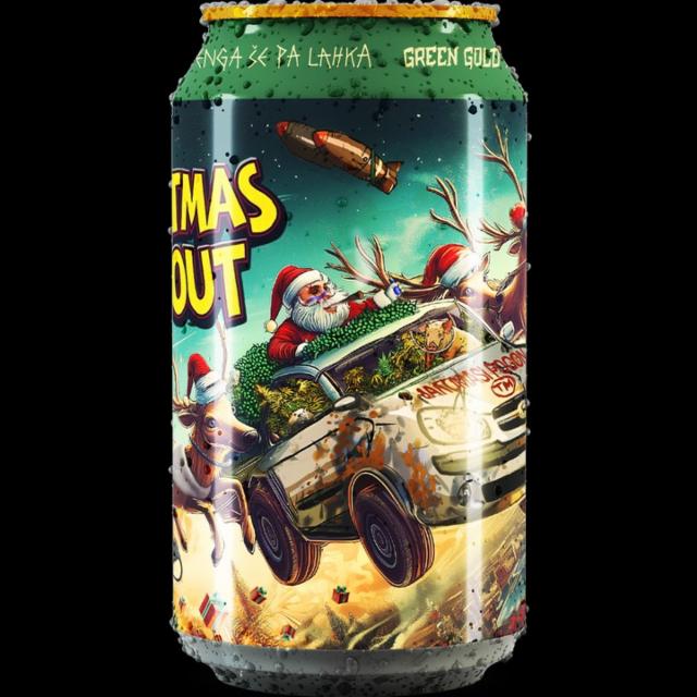 christmas stout 6.0%, Green Gold Brewing, Slovenia