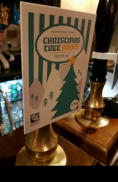 Christmas Tree Boom 3.9%, Treboom Brewery, England