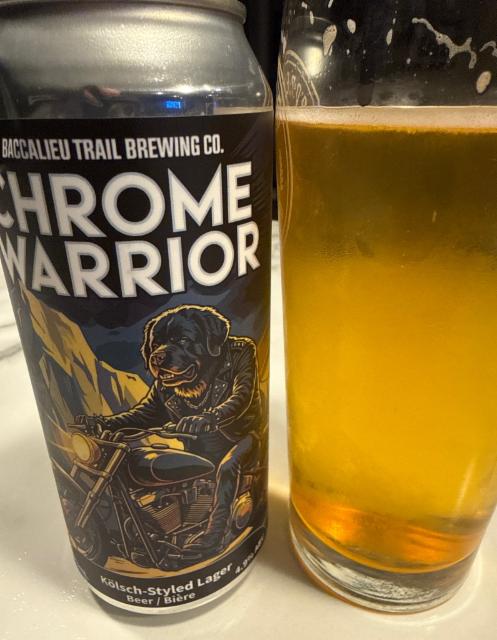 Chrome warrior, Baccalieu Trail Brewing Co.