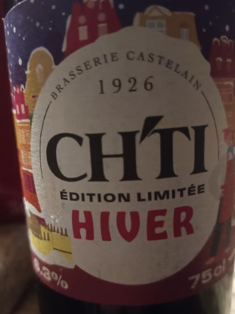 ch'ti hiver 6.4%, Brasserie Castelain, France