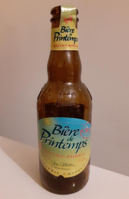 Ch'ti De Printemps Spéciale Ambrée 5.9%, Brasserie Castelain, France
