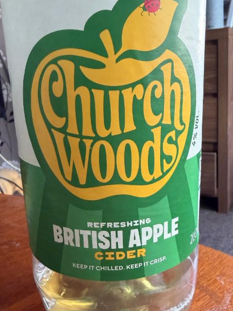 Churchwoods British Apple Cider 4.0%, Aston Manor Cider, England