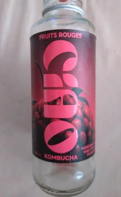 Ciao fruits rouges 1.2%, Ciao Kombucha, France