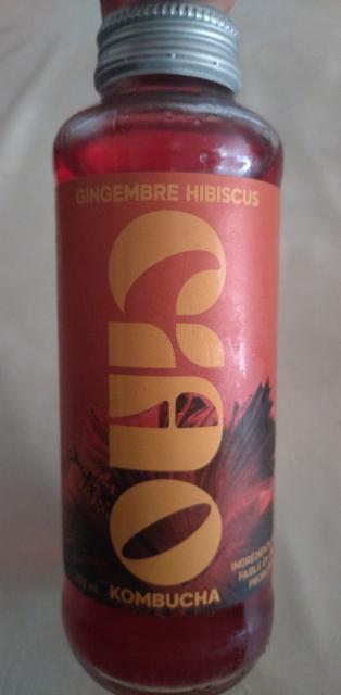 Ciao gingembre/hibiscus 1.2%, Ciao Kombucha, France