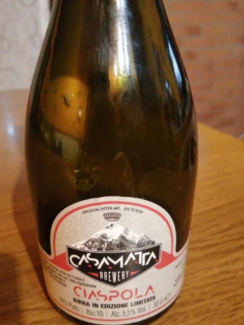 ciaspola 5.5%, Casamatta, Italy