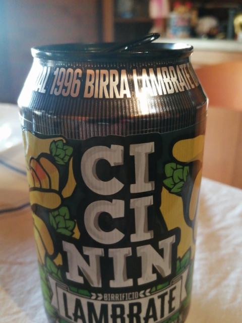 cicinin 2.8%, Birrificio Lambrate, Italy