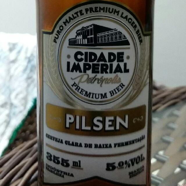 Cidade Imperial Pilsen 5.0%, Cervejaria Cidade Imperial, Brazil