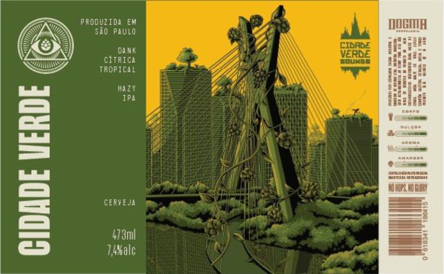 Cidade Verde 7.4%, Cervejaria Dogma, Brazil