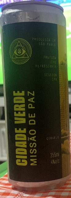 Cidade Verde Missão de Paz 4.0%, Cervejaria Dogma, Brazil